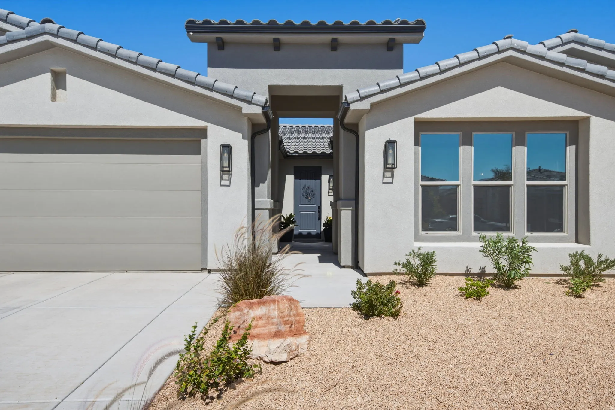 semi - covered entryway