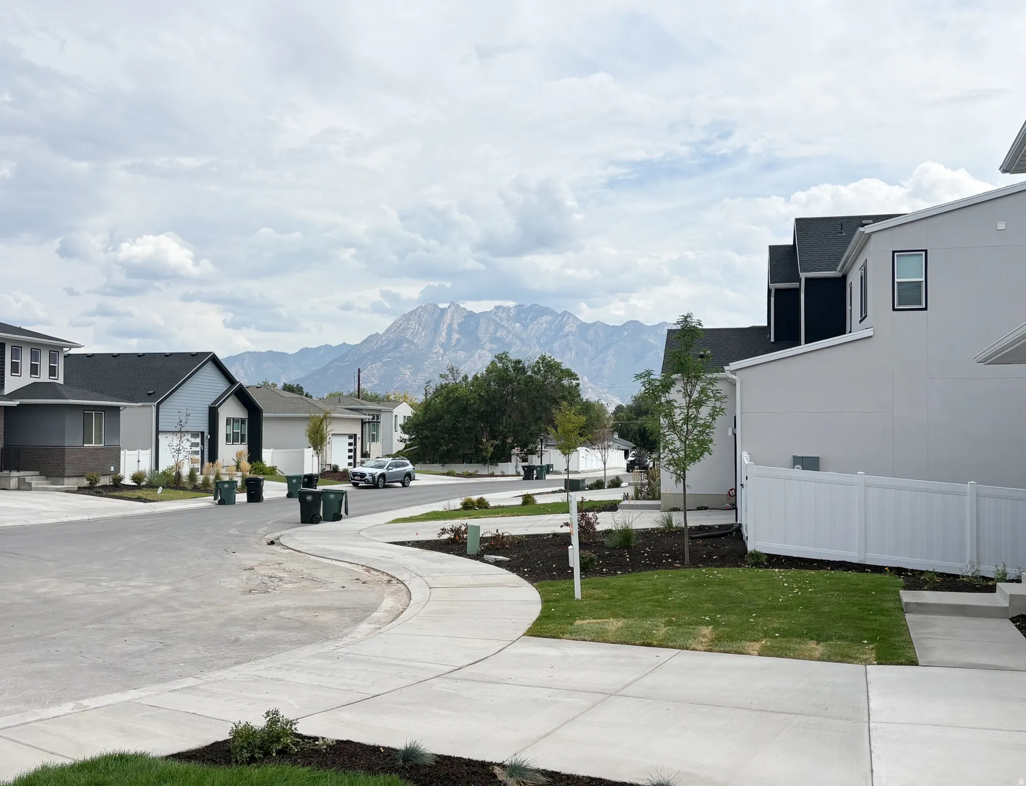 Mountain views from this darling new community!