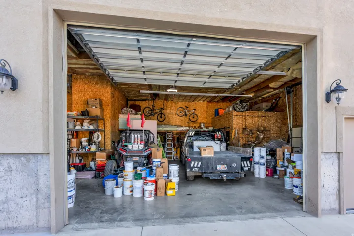 Shop/detached garage with half bathroom.