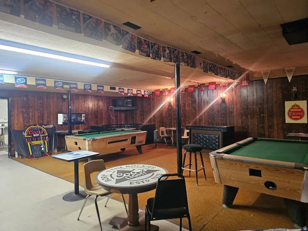 Pool table negotiable - ample room for recreation