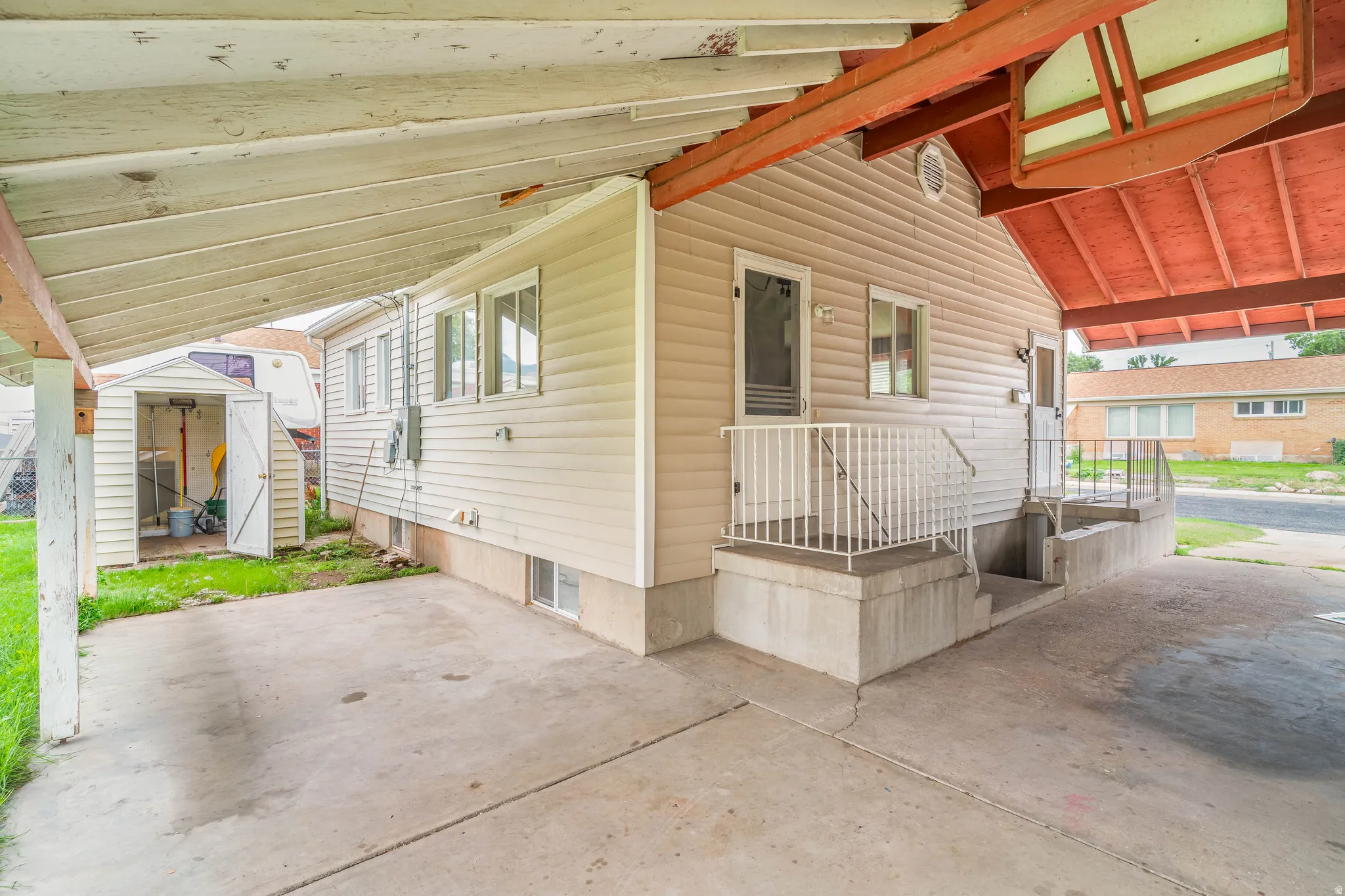 Carport/Covered Patio AI generated