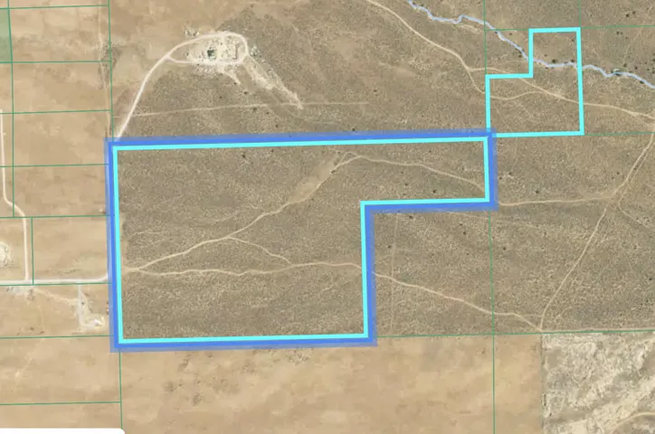 Property Boundary Overlay. Depicting the defined perimeter of the property on an aerial map