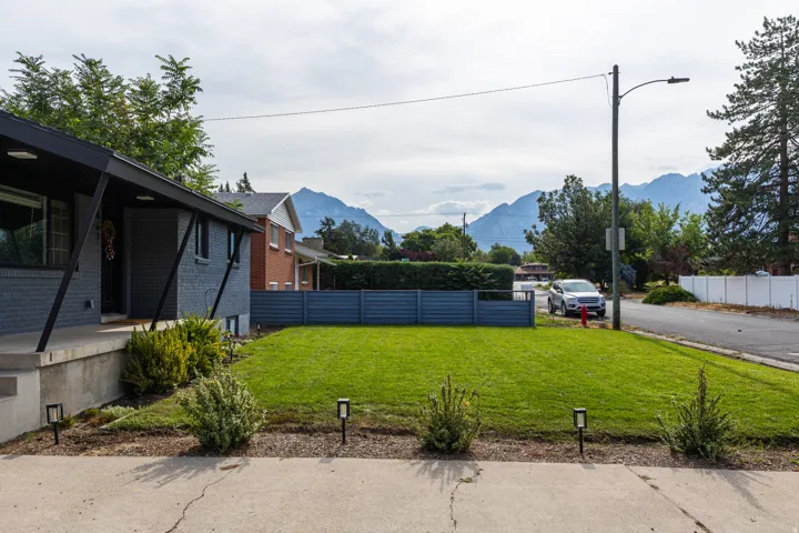 Fully Landscaped Front Yard