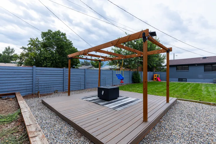 Pergola and Firepit