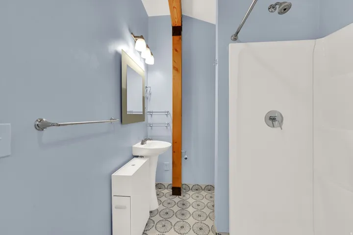 Interior of ADU - bathroom