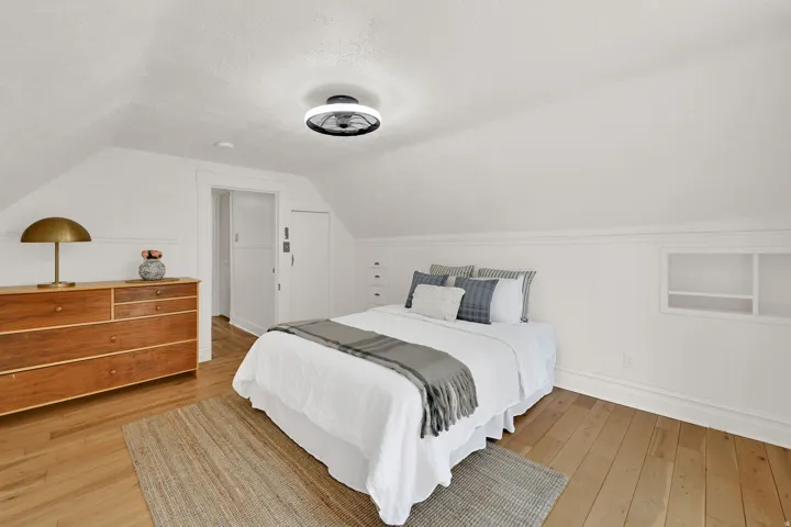Bedroom with balcony