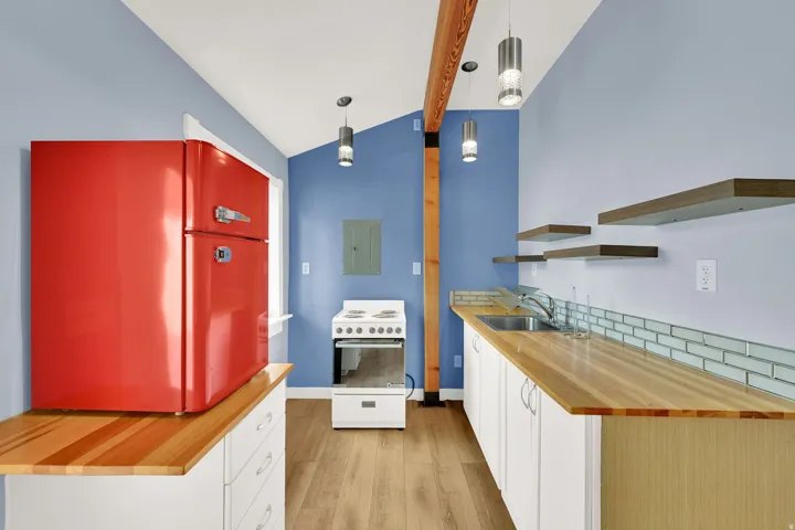 Interior of ADU - kitchen