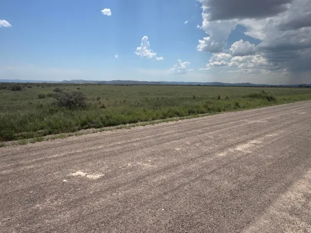 Expansive land parcel featuring natural grasses and distant mountain formations