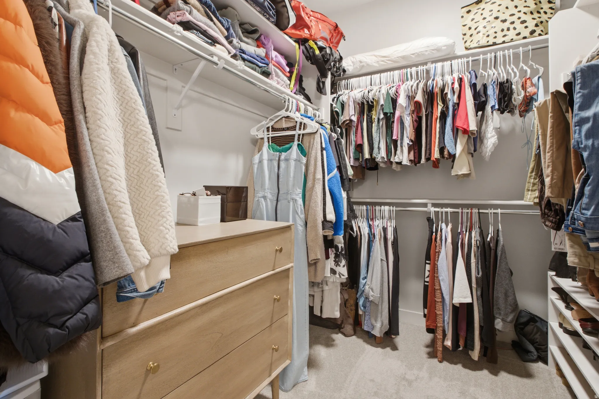 Master bathroom walk-in closet