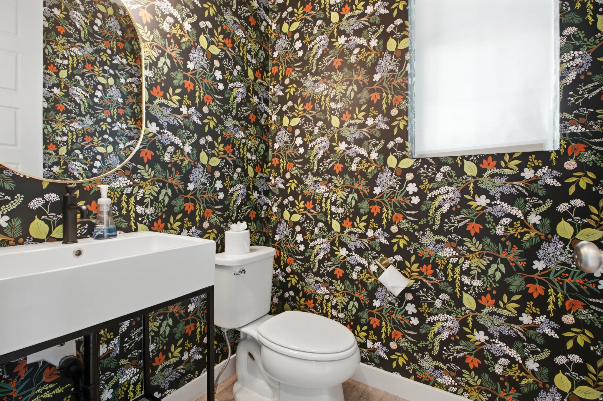 1/2 bathroom on main level