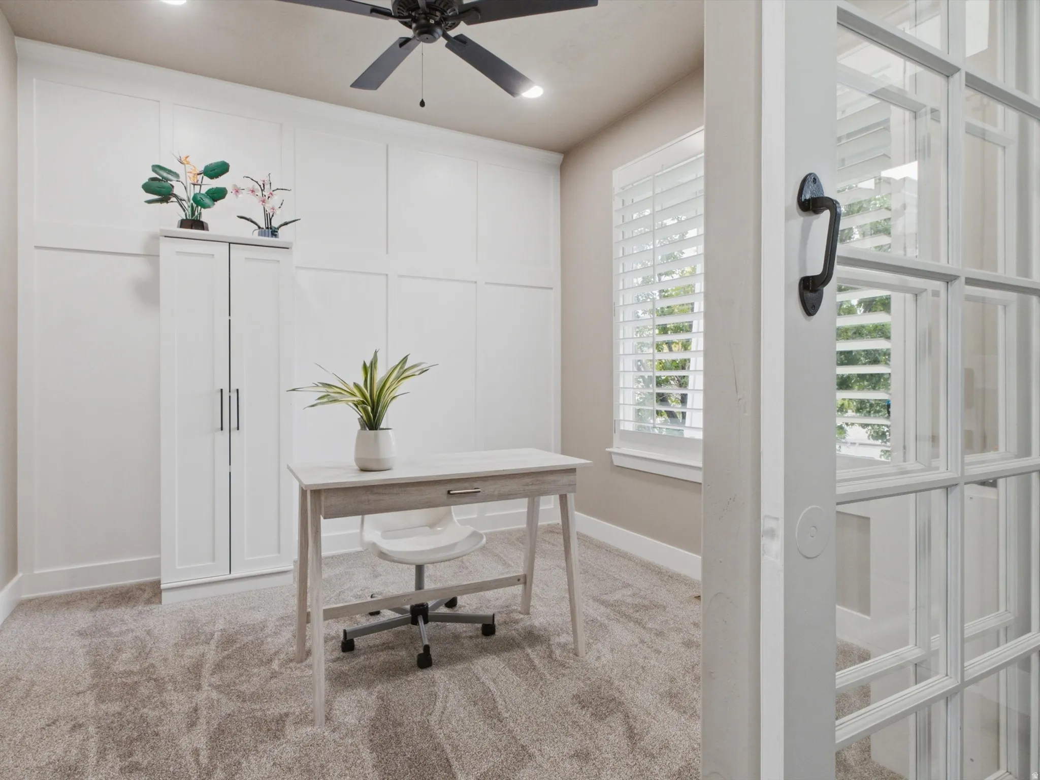 Bonus space on the main level that can be used as a HOME OFFICE