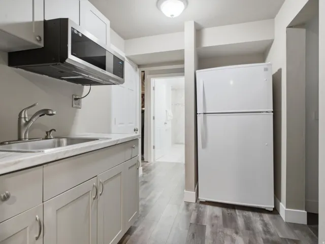 Kitchenette downstairs, making it perfect for movie nights or hosting guests