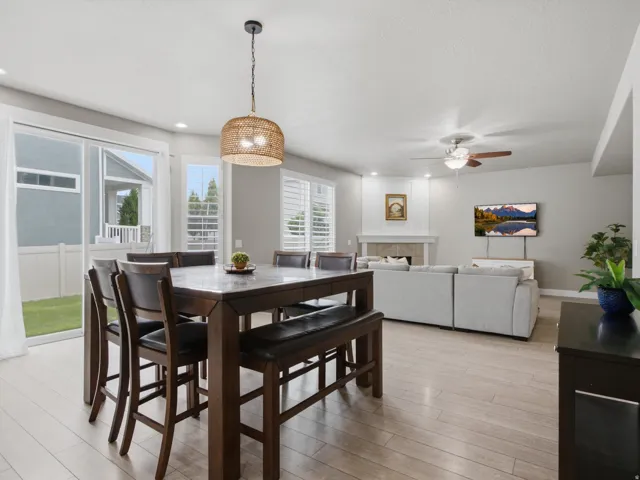 Dining area