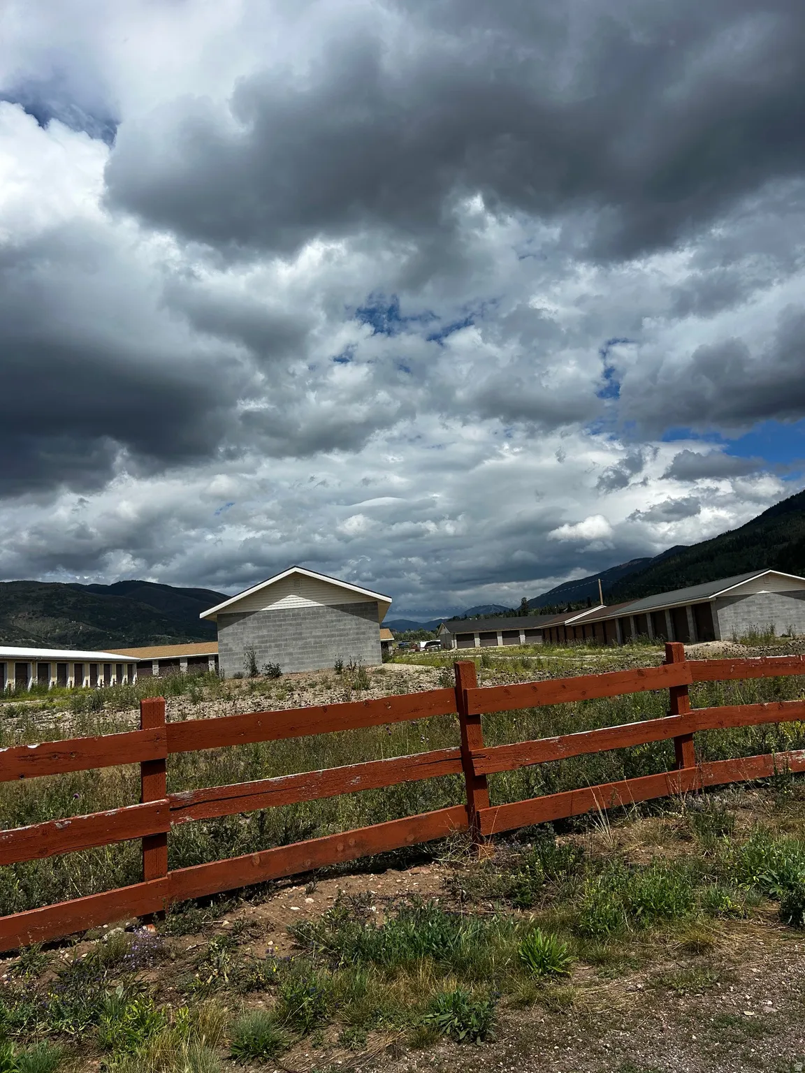 Storage units located at the base of the community. Not owned by Pine Mountain.