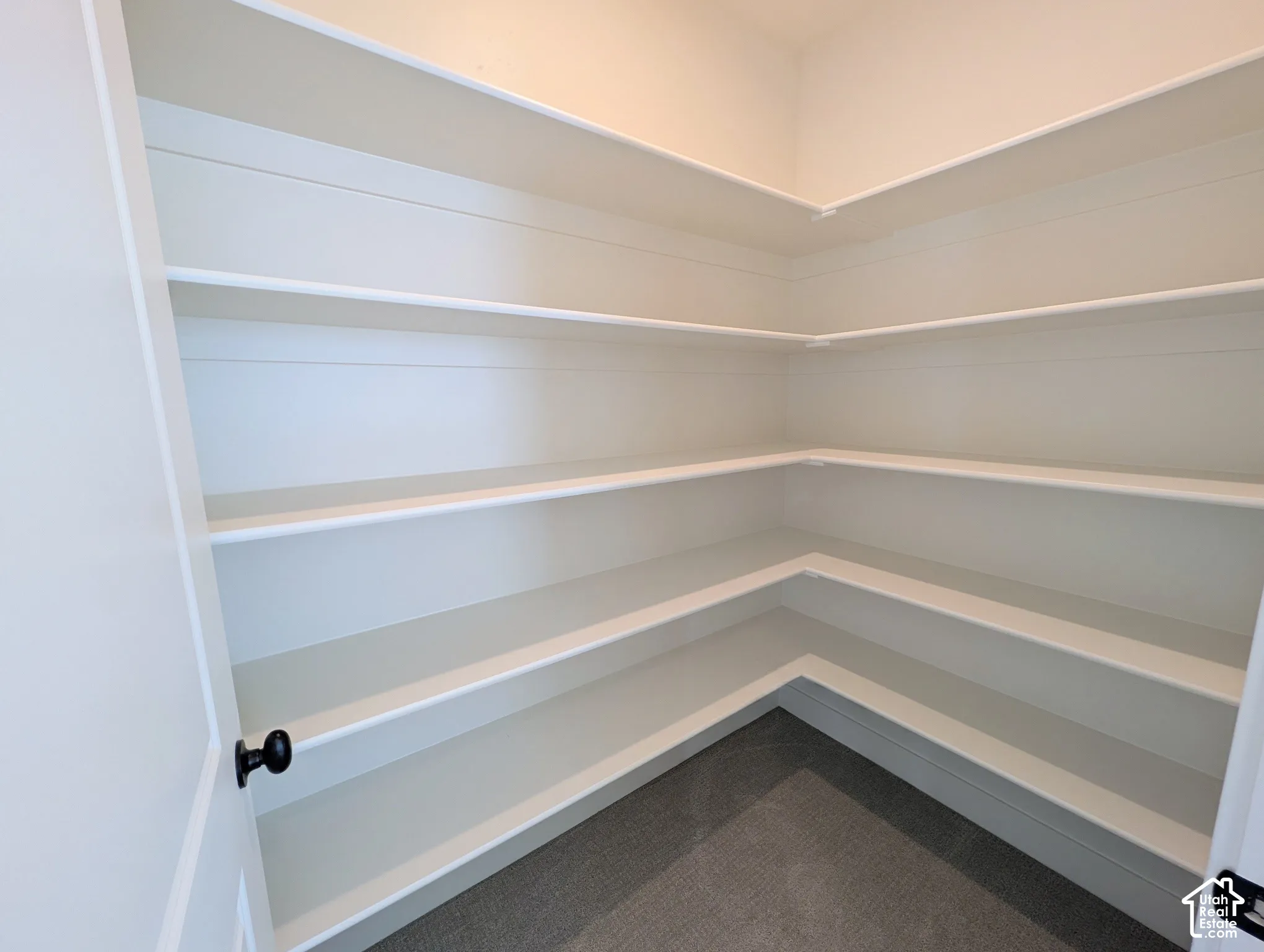 Upper level hallway closet