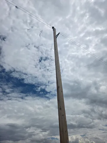 Power Pole on Property Line