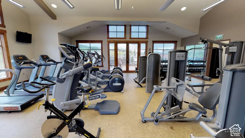 HOA Gym in Clubhouse