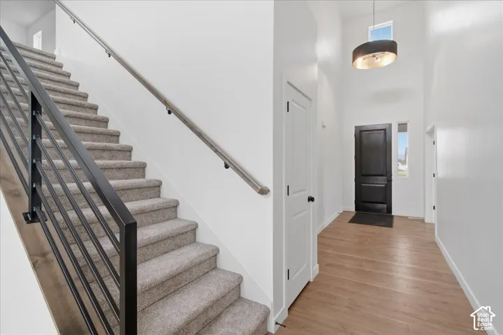 Vaulted Entry and Upgraded 8' Front Door is a GREAT FIRST IMPRESSION!