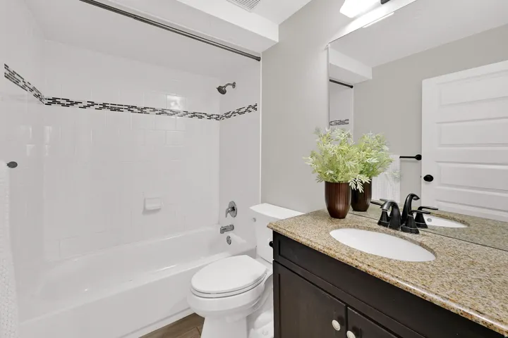 Ground level bath