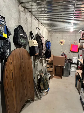 Cold Storage under porch