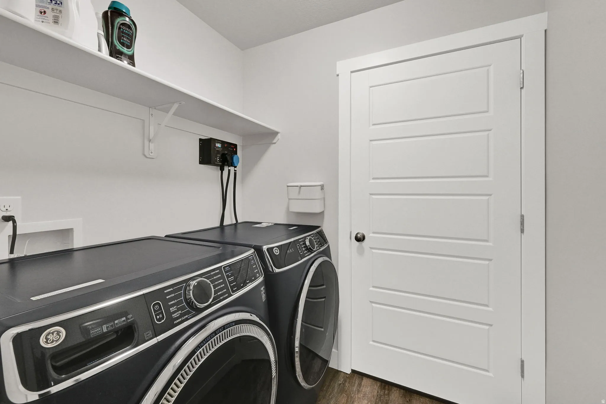 Upstairs laundry room