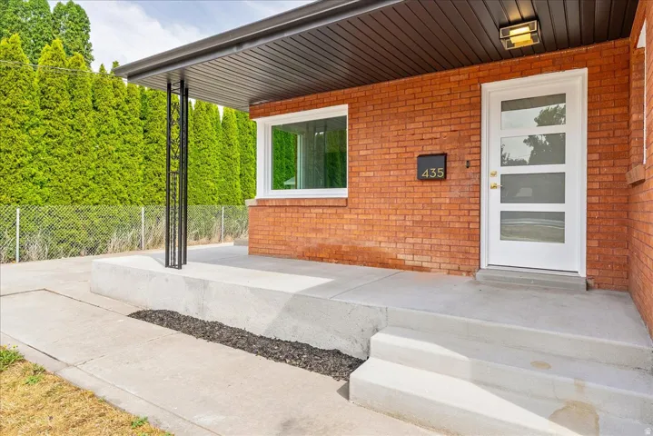 Modern brick exterior