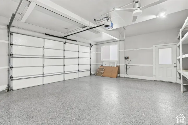 Beautiful epoxy floor!