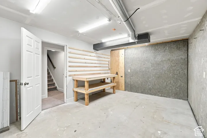 Storage, woodshop, exercize room, you pick!