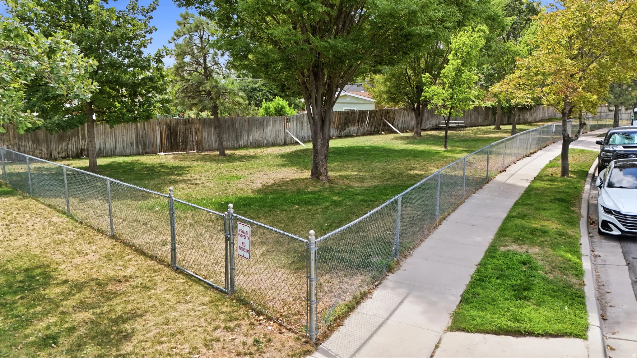 Fenced in Dog Run
