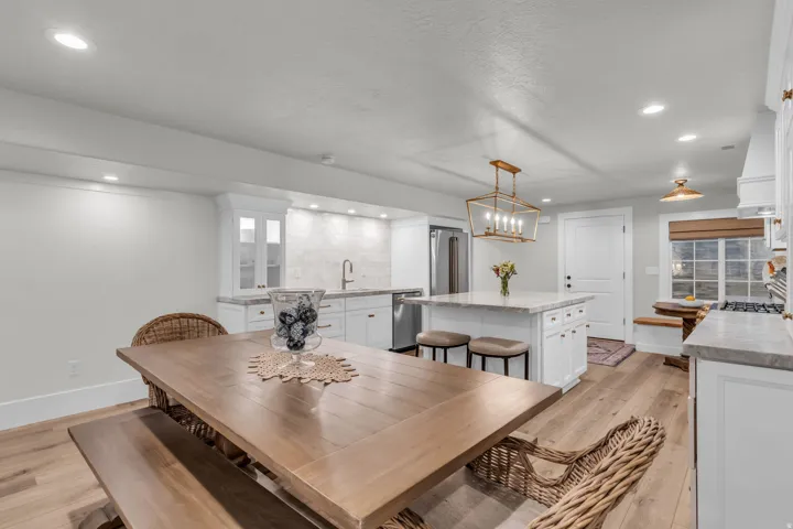 Basement Dining area
