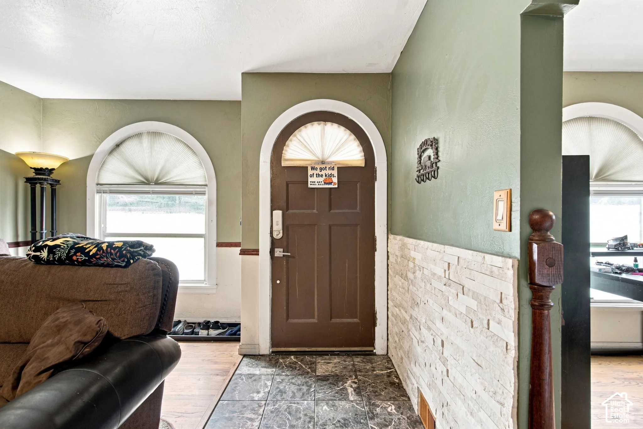 Arched Doorway in front room