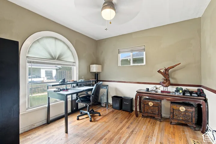 Room to be used as office, formal dining or closed off for a 4th bedroom