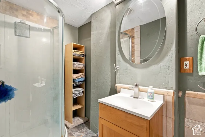Basement bathroom