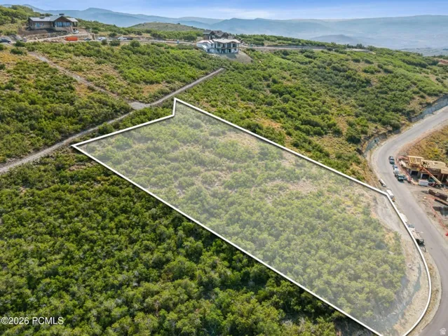 Expansive land parcel featuring natural terrain and surrounding vegetation