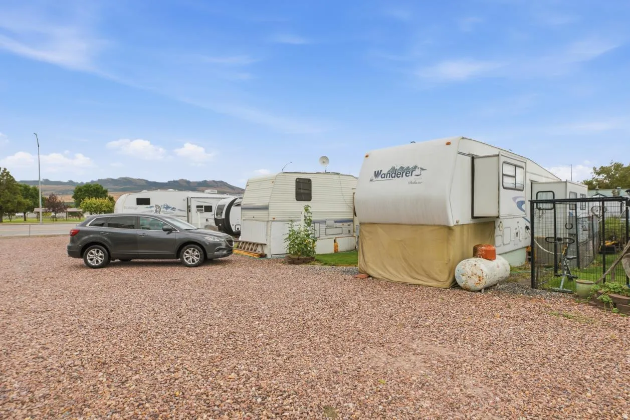 RV pad area