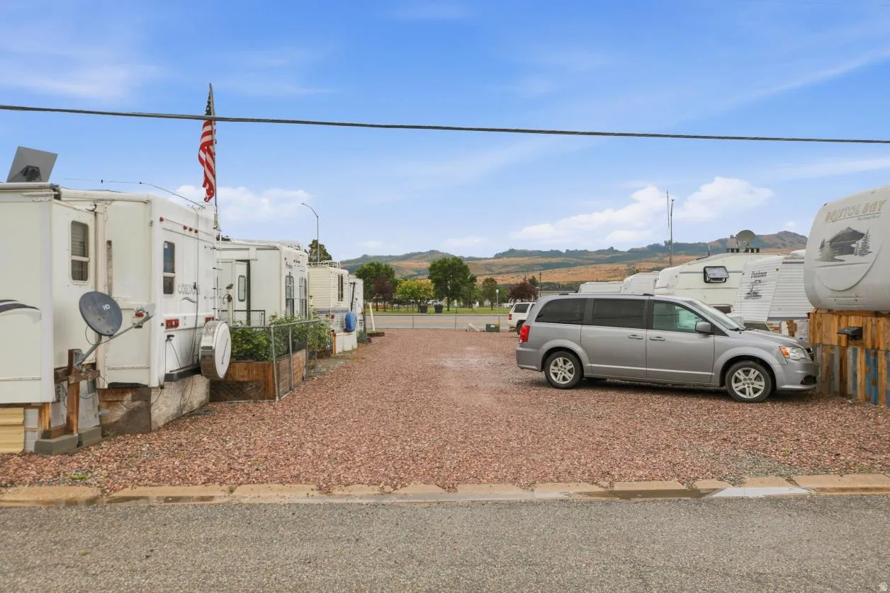 RV pad area