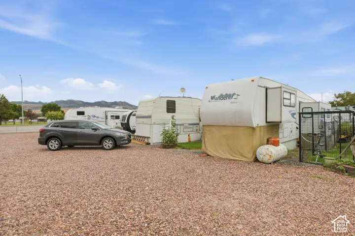 RV pad area