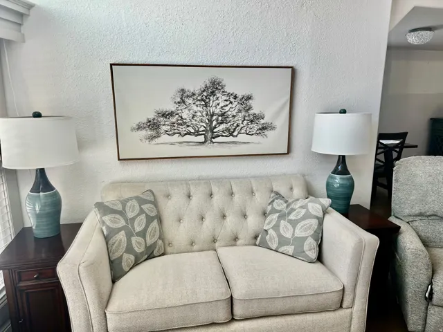 Textured wall finish