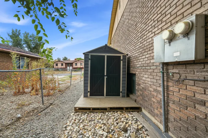 Exterior brick siding