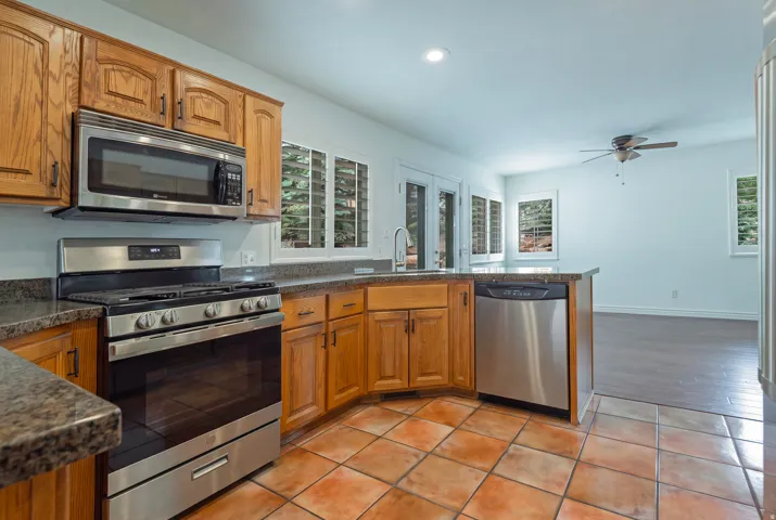Kitchen to the Family Room