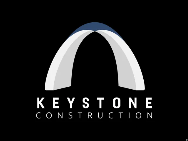Company Logo. Visual representation of the Keystone Construction brand identity
