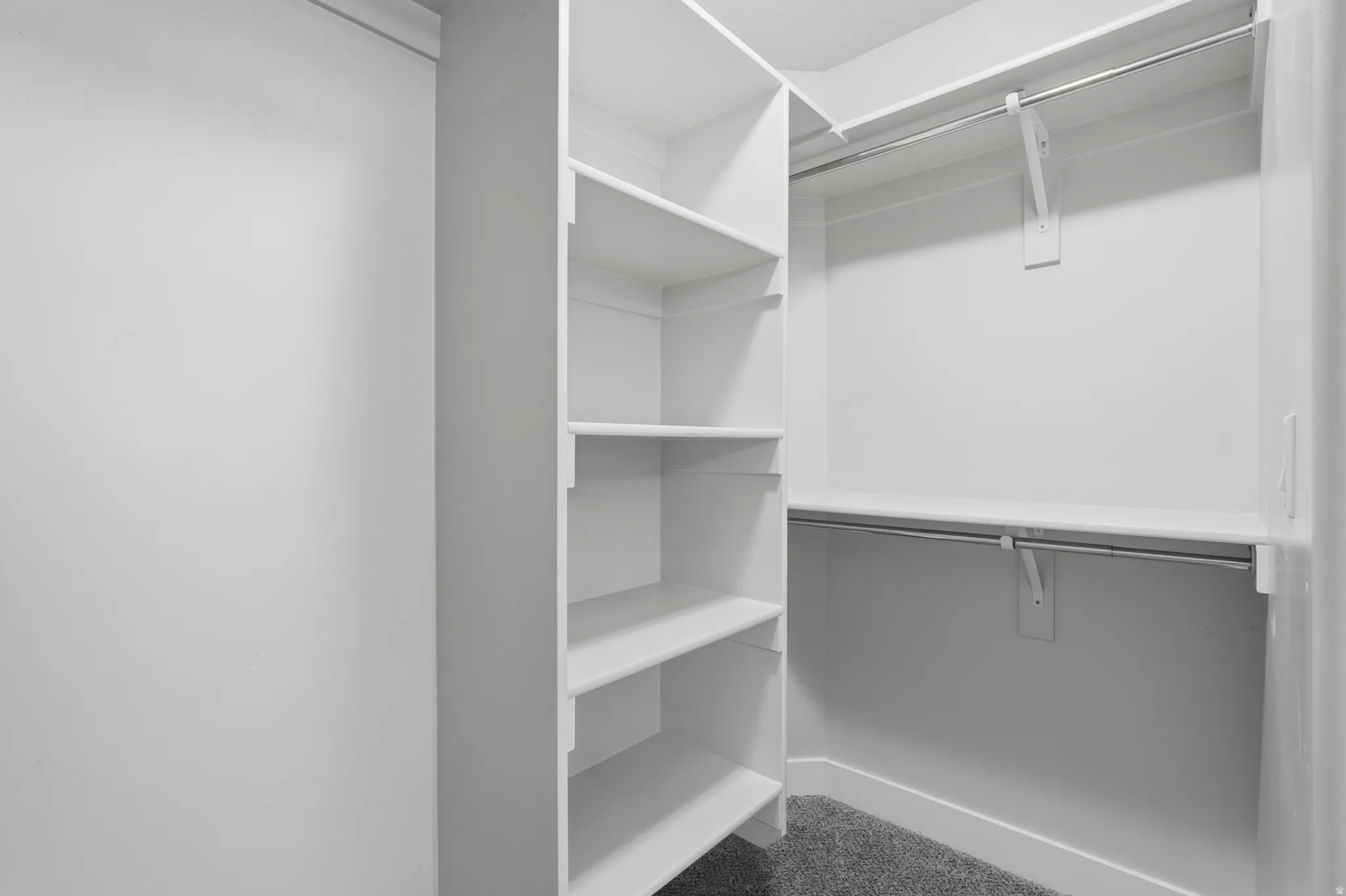 Master walk-in closet
