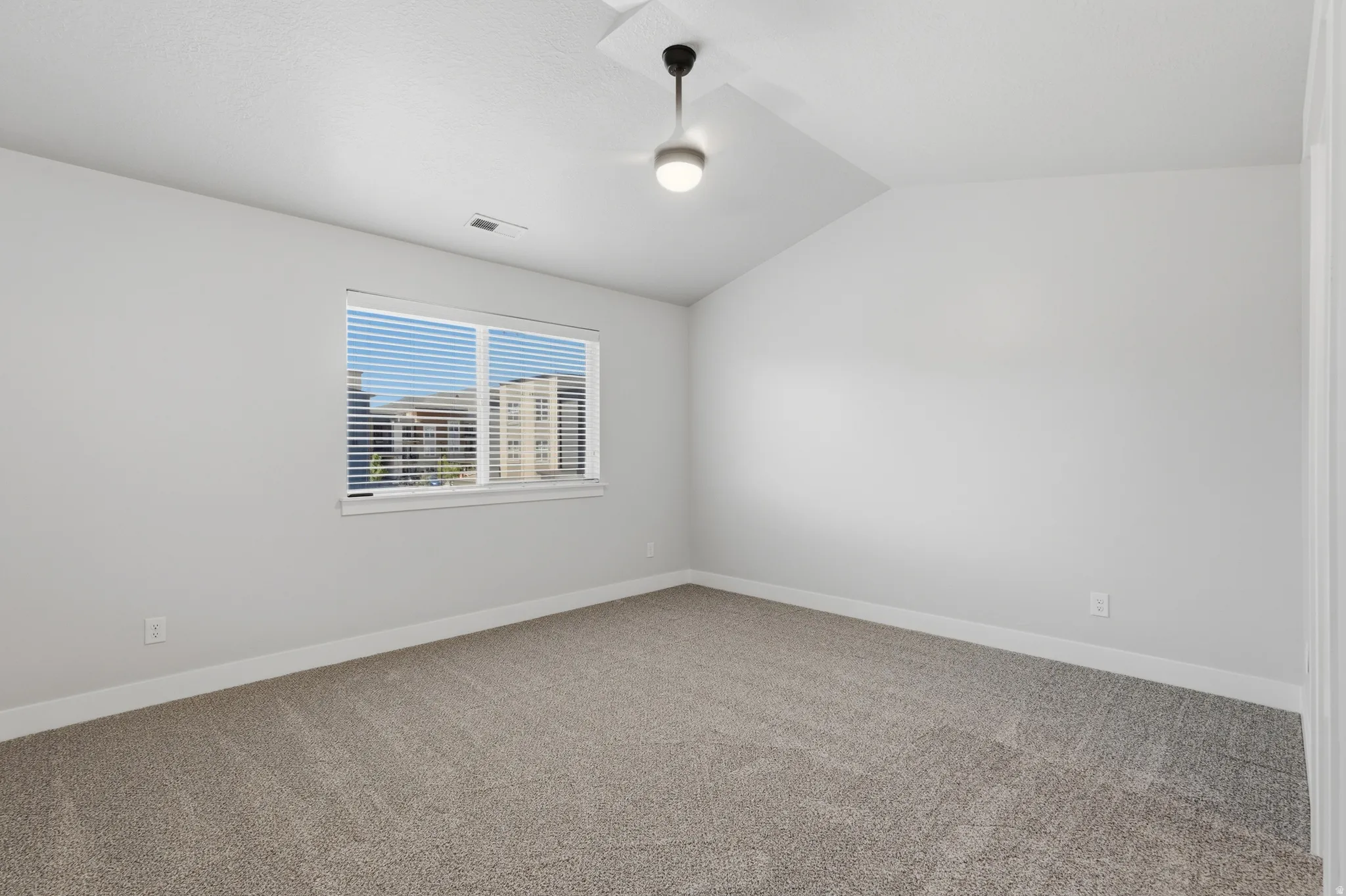 Master Bedroom w/Vaulted Ceiling