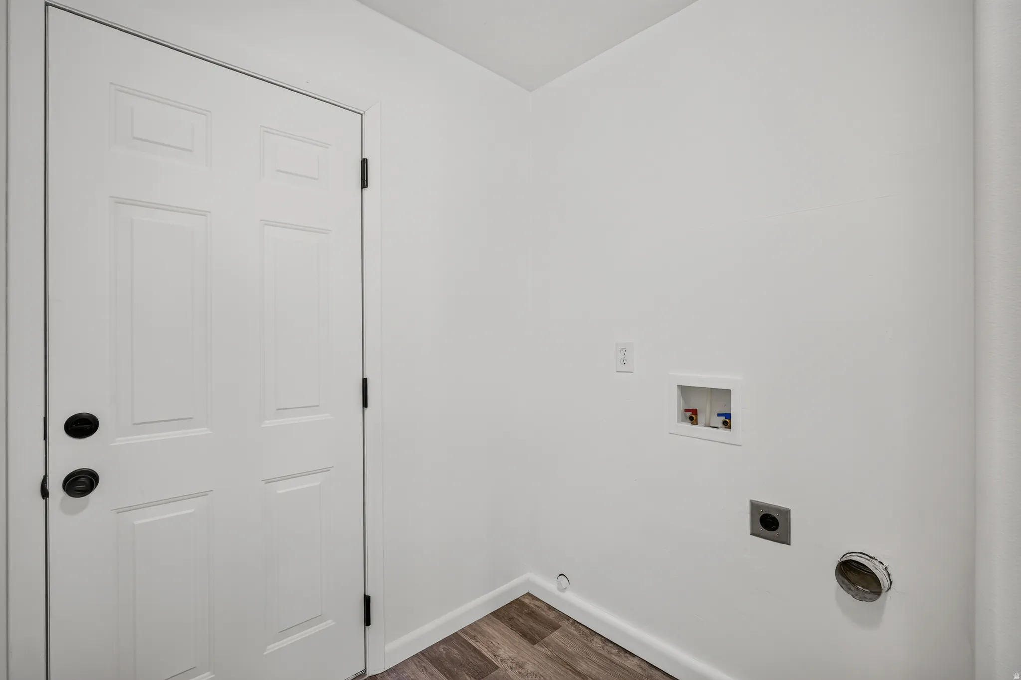 Laundry Area and Garage Entrance
