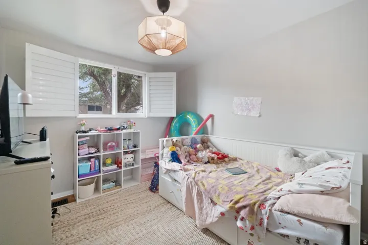 White plantation shutters on windows