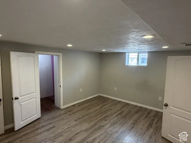Bedroom One in basment