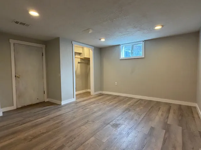 Bedroom two in basement