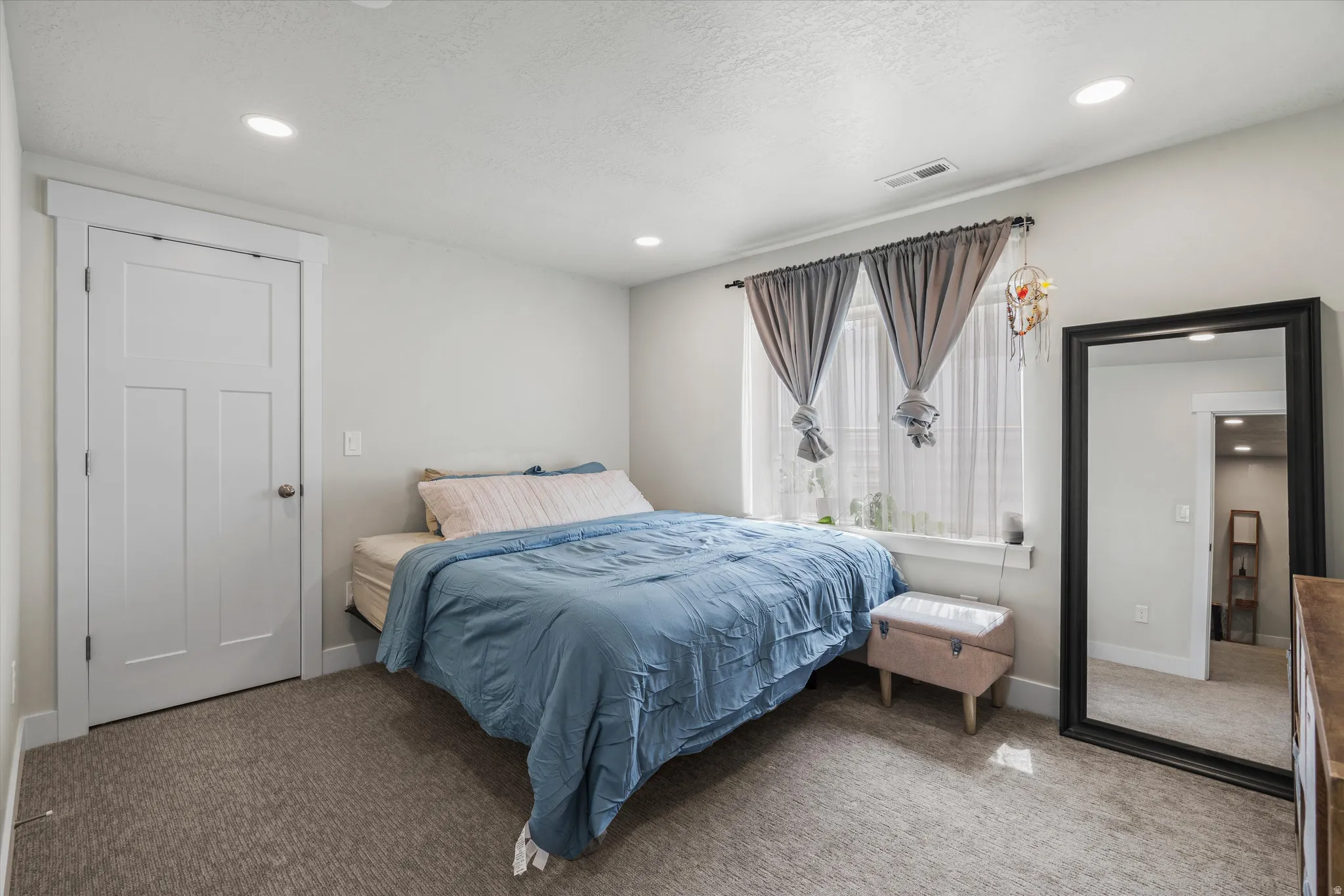 Guest bedroom #3 is located in the basement.