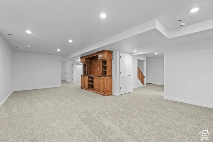 Room for a Pool Table or Game Area