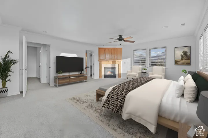 Primary Bedroom with Virtual Staging